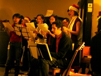 Music Ensemble Christmas Carolling 2008